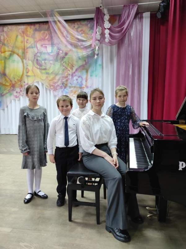 Концерт учащихся фортепианного класса Домашенко Ирины Геннадьевны